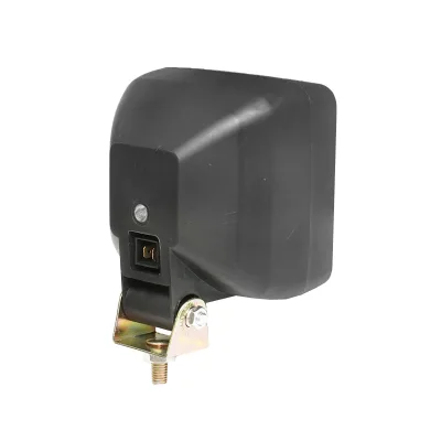 Proiettore quadrato L=100mm, per lampadina alogena H3, 12V 55W - 24V 70W, senza lampadina - immagine 3