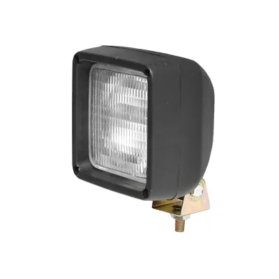 Proiettore quadrato L=100mm, per lampadina alogena H3, 12V 55W - 24V 70W, senza lampadina - immagine 2