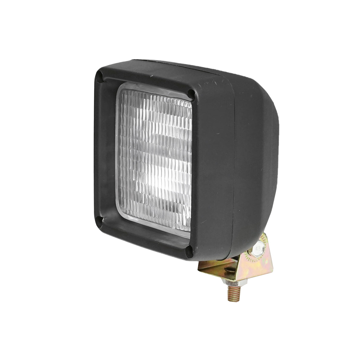 Proiettore quadrato L=100mm, per lampadina alogena H3, 12V 55W - 24V 70W, senza lampadina - immagine 2