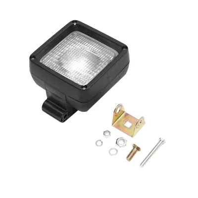 Proiettore quadrato L=100mm, per lampadina alogena H3, 12V 55W - 24V 70W, senza lampadina - immagine 4