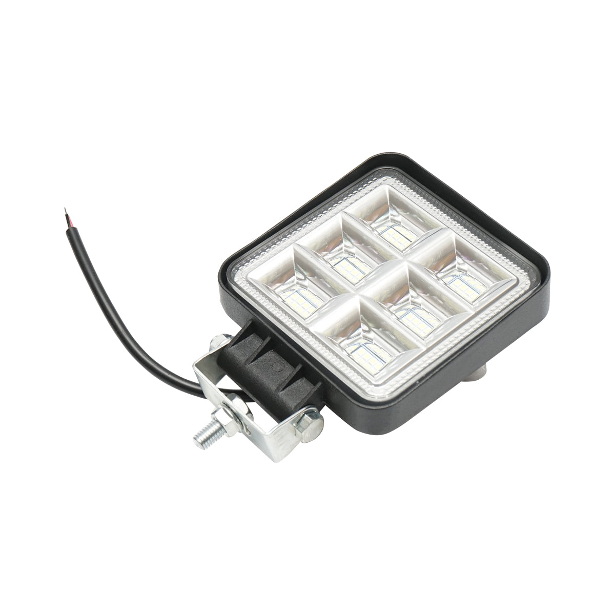 Proiettore quadrato LED con 6 zone SMD, 64W, 12V/24V, 10-30V, Breckner Germany - immagine 4