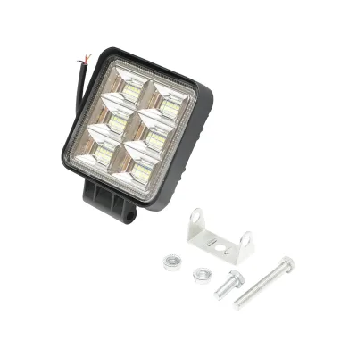 Proiettore quadrato LED con 6 zone SMD, 64W, 12V/24V, 10-30V, Breckner Germany - immagine 2