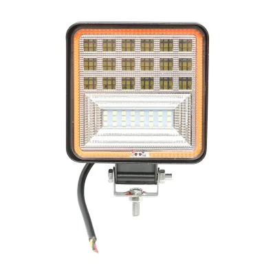 Proiettore quadrato LED-SMD, 10-30V, 126W, 106x134x30mm, Breckner Germany