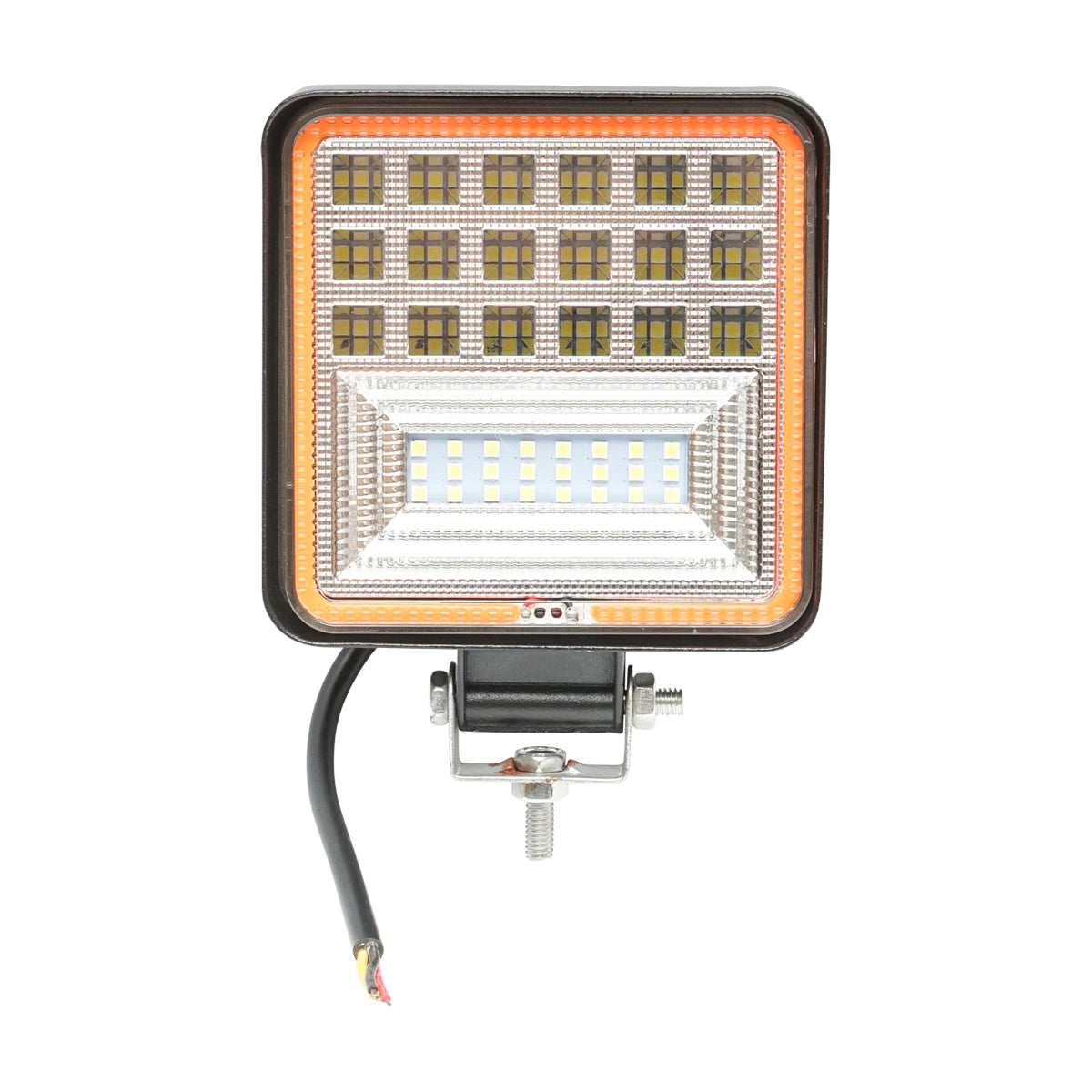 Proiettore quadrato LED-SMD, 10-30V, 126W, 106x134x30mm, Breckner Germany
