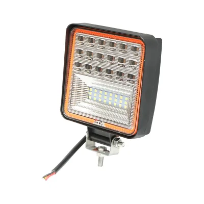 Proiettore quadrato LED-SMD, 10-30V, 126W, 106x134x30mm, Breckner Germany - immagine 2
