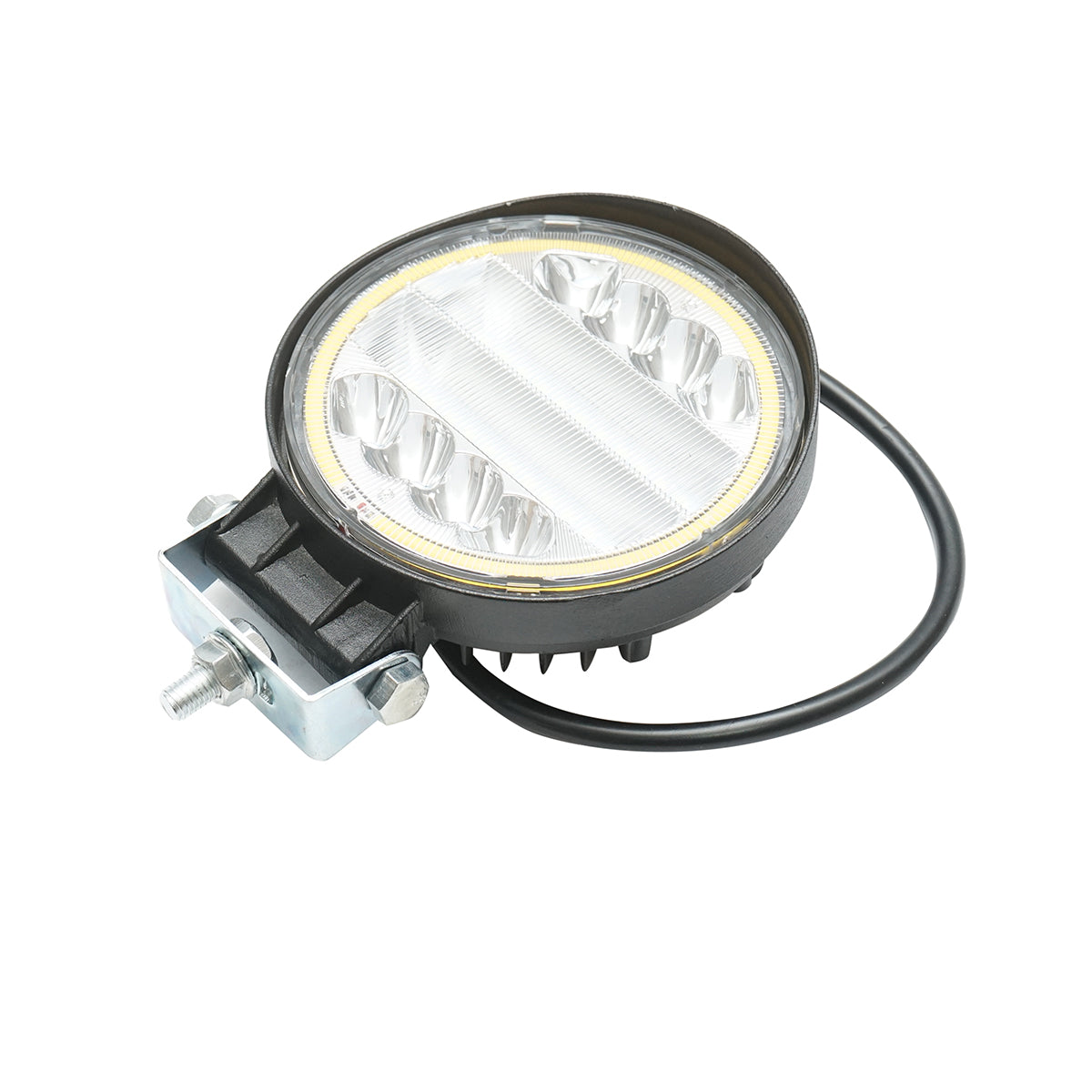 Proiettore rotondo LED-SMD, 10-30V, 72W, 113x132x30mm, Breckner Germany. - immagine 4