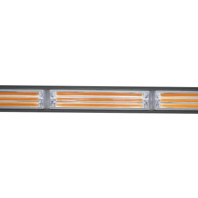 Proiettore stroboscopico con 7 moduli 12-24V giallo Breckner Germany - immagine 4