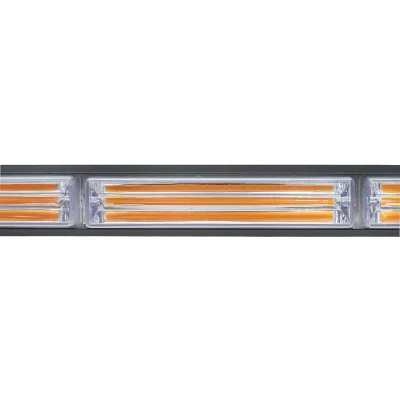 Proiettore stroboscopico giallo con 5 moduli LED, 12–24V Breckner Germany - immagine 3