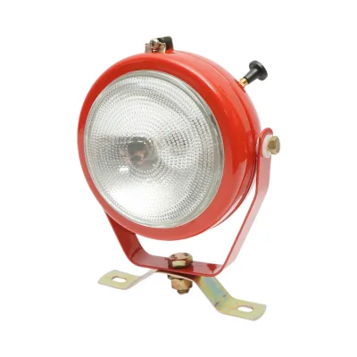 Proiettore, lampada da lavoro con interruttore rosso 12V/5A Massey Ferguson, Ford, New Holland