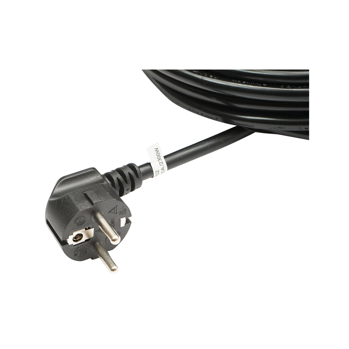 Prolunga da giardino 50m con presa Schuko e spina 3x1,5mm nera 16A, 220V-250V Breckner Germany - immagine 3