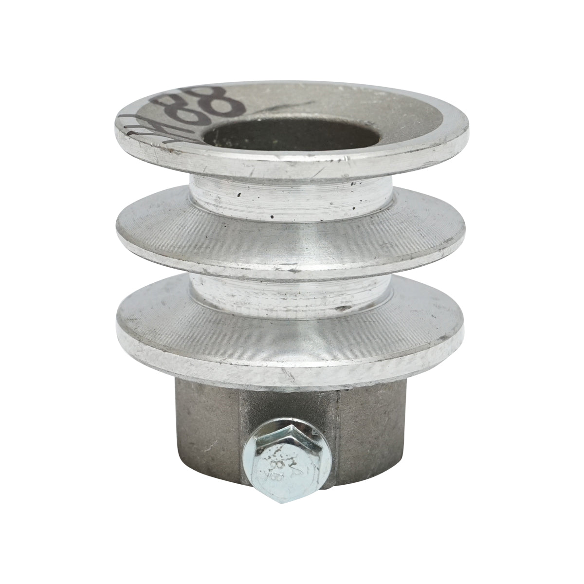 Puleggia a 2 gole per albero chiave da 19 mm, motore da 7 CV - immagine 2