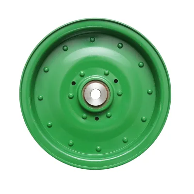 Puleggia tendicinghia per mietitrebbia John Deere, codice OEM AH226058.