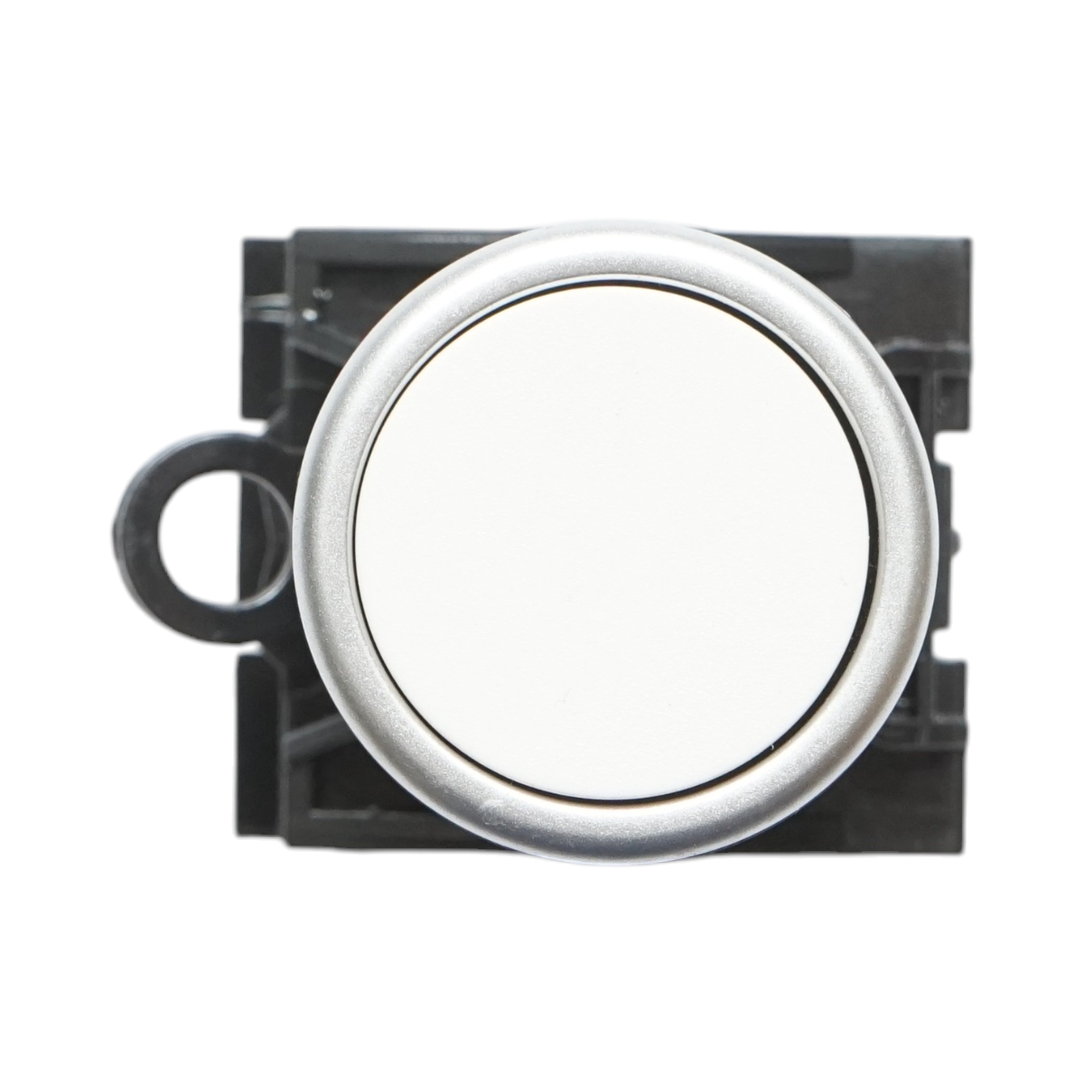 Pulsante con ritorno 1NO+1NC bianco, 10A/600V AC, 1A/250V DC LA42 Breckner Germany - immagine 3