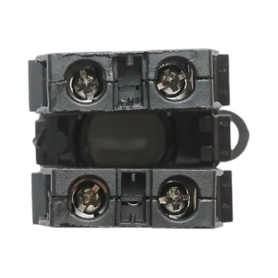 Pulsante con ritorno 1NO+1NC bianco, 10A/600V AC, 1A/250V DC LA42 Breckner Germany - immagine 5