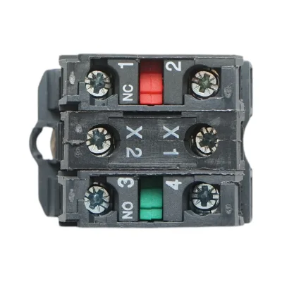 Pulsante con ritorno e segnalazione LED giallo 1NO+1NC, 220V/10A, TB5 Breckner Germany - immagine 5
