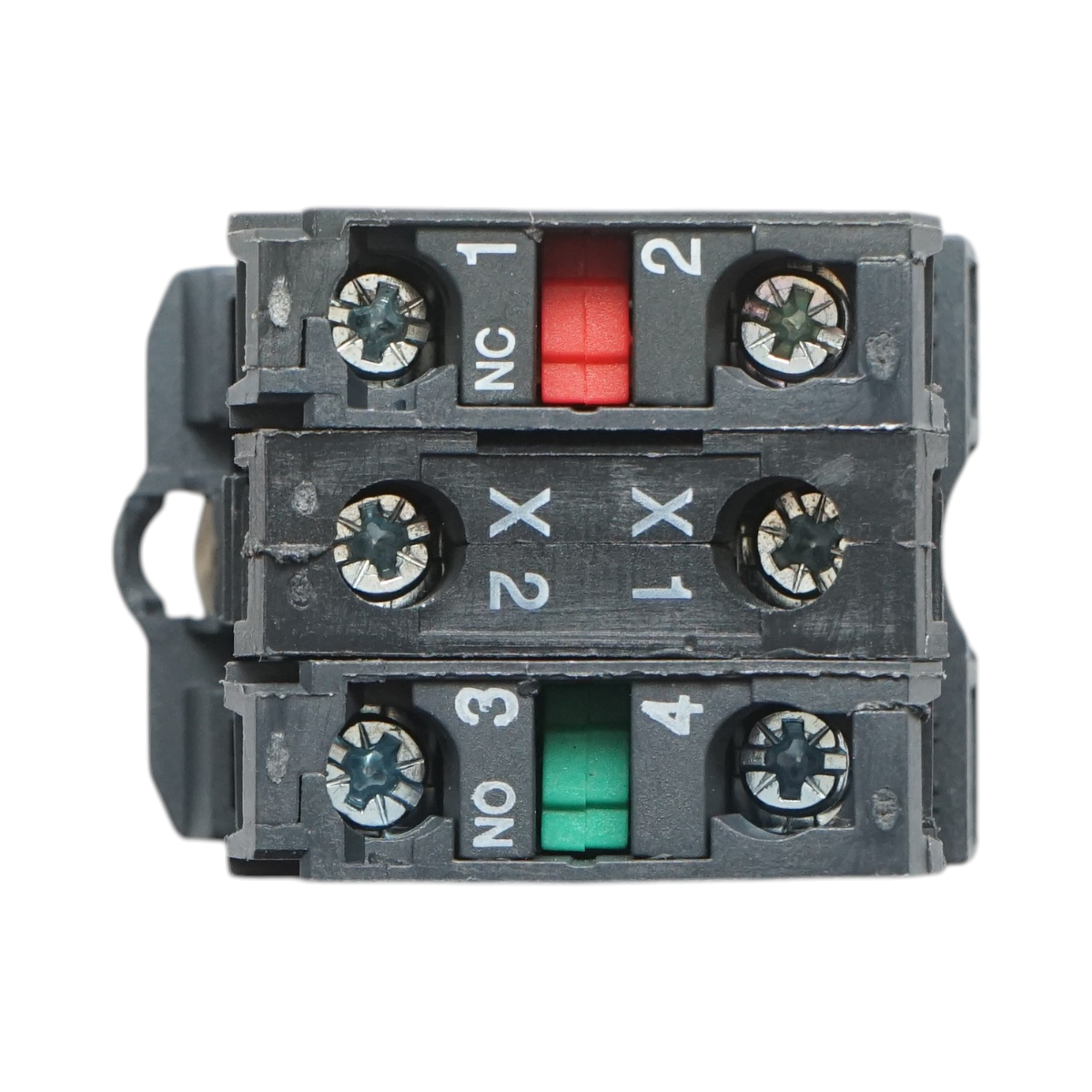 Pulsante con ritorno e segnalazione LED giallo 1NO+1NC, 220V/10A, TB5 Breckner Germany - immagine 5