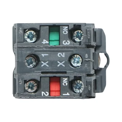 Pulsante con ritorno e segnalazione LED rosso 1NO+1NC, 220V/10A, TB5 Breckner Germany - immagine 5