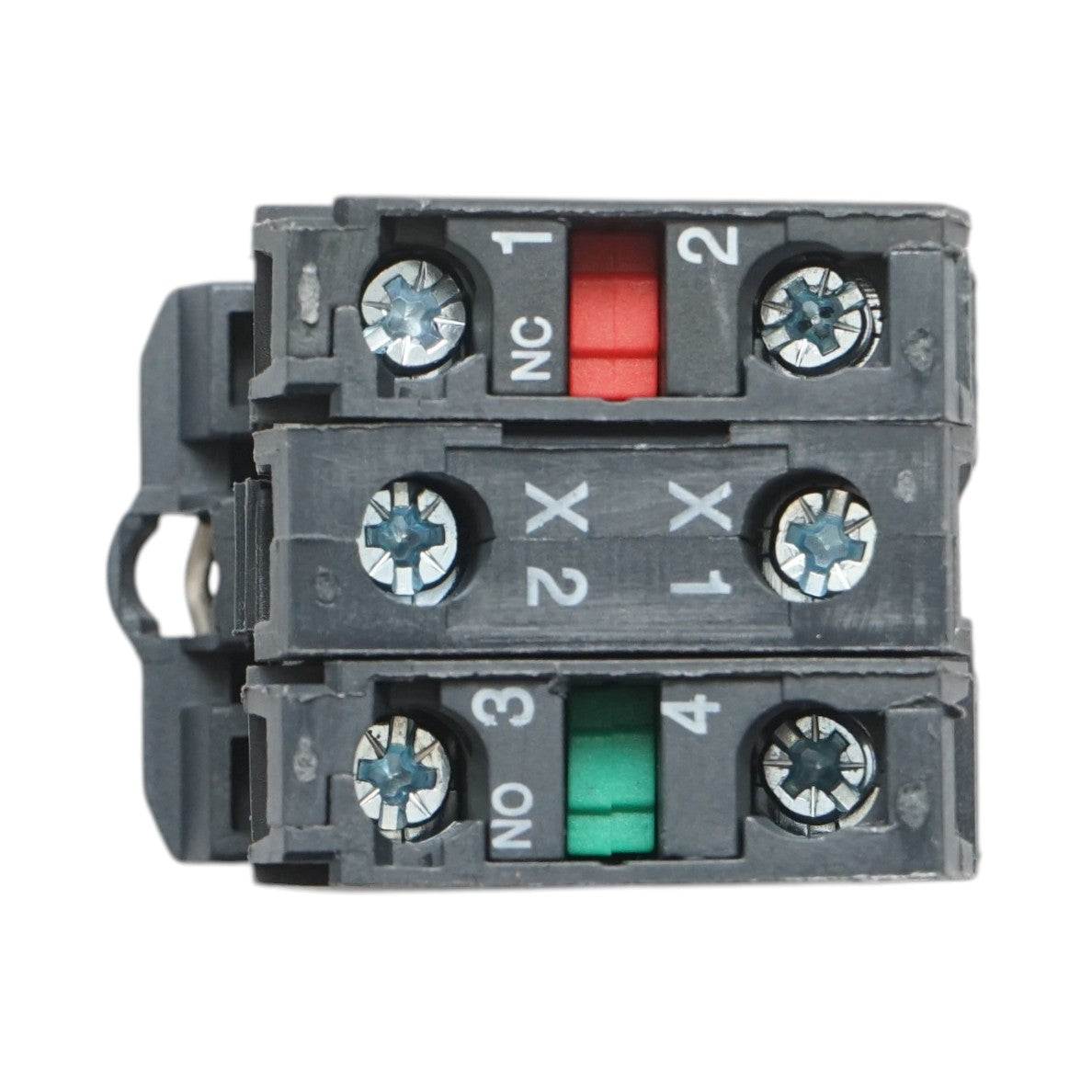 Pulsante con ritorno e segnalazione LED rosso 1NO+1NC, 24V/10A TB5 Breckner Germany - immagine 5