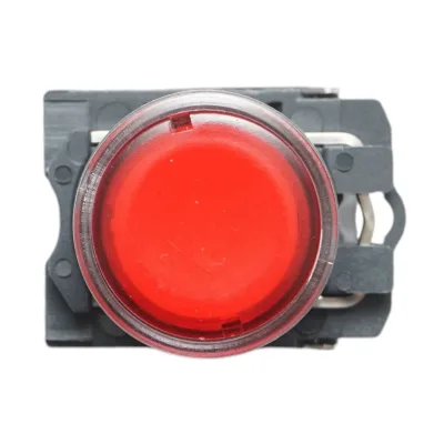 Pulsante con ritorno e segnalazione LED rosso 1NO+1NC, 24V/10A TB5 Breckner Germany - immagine 3