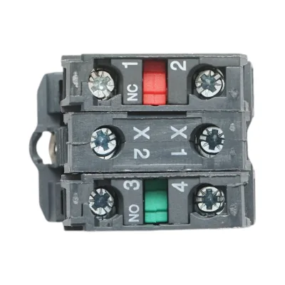 Pulsante con ritorno e segnalazione LED verde 1NO+1NC, 220V/10A, TB5 Breckner Germany - immagine 5