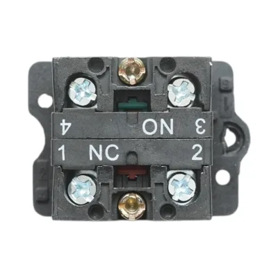 Pulsante con ritorno, nero, 1NO+1NC, 400V/10A LAY5 Breckner Germany - immagine 5