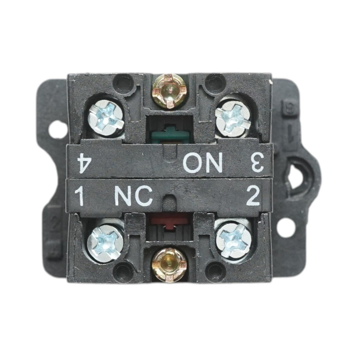Pulsante con ritorno, nero, 1NO+1NC, 400V/10A LAY5 Breckner Germany - immagine 5