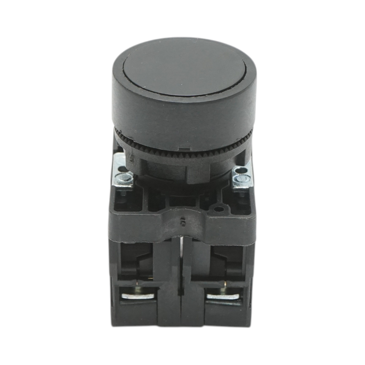 Pulsante con ritorno, nero, 1NO+1NC, 400V/10A LAY5 Breckner Germany - immagine 2