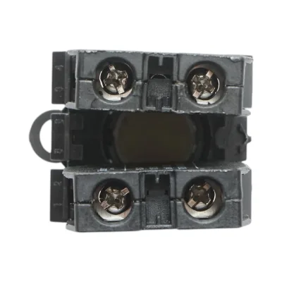Pulsante convesso con ritorno 1NO+1NC bianco, 10A/600V AC, 1A/250V DC LA42 Breckner Germany - immagine 5