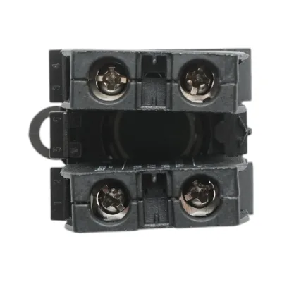 Pulsante convesso con ritorno 1NO+1NC verde, 10A/600V AC, 1A/250V DC LA42 Breckner Germany - immagine 5