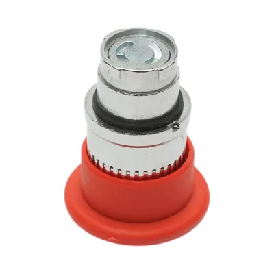 Pulsante di arresto di emergenza a fungo rosso con ritenuta Ø 22mm LAY5 Breckner Germany - immagine 5