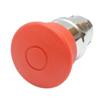 Pulsante di arresto di emergenza a fungo rosso con ritenuta Ø 22mm LAY5 Breckner Germany - immagine 2