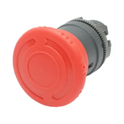 Pulsante di arresto di emergenza a fungo rosso con ritenuta Ø 22mm ZBE Breckner Germany - immagine 2