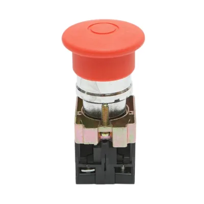 Pulsante di arresto di emergenza rosso 40mm, 1NO+1NC, 400V/10A, LAY5 Breckner Germany - immagine 2