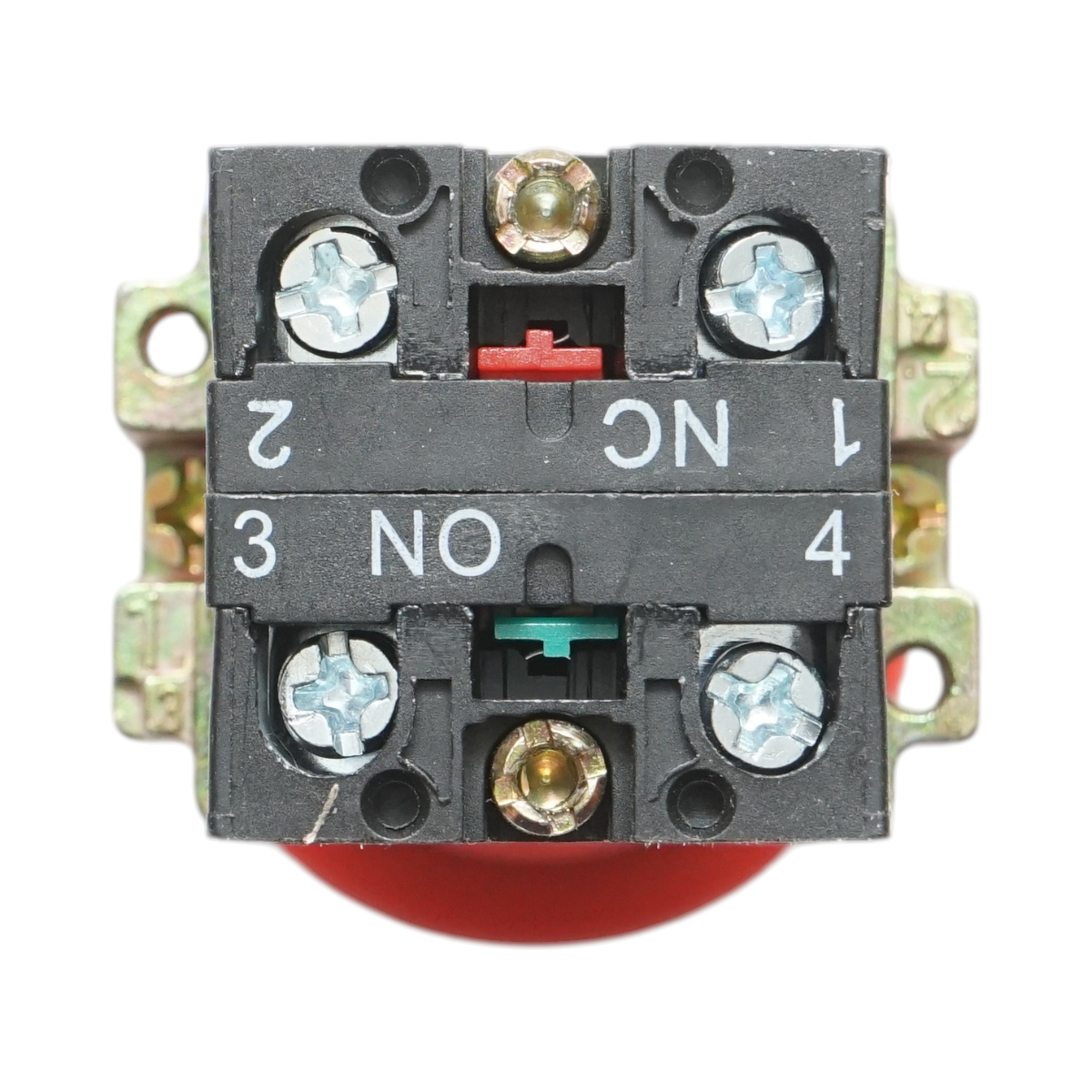 Pulsante di arresto di emergenza rosso 40mm, 1NO+1NC, 400V/10A, LAY5 Breckner Germany - immagine 5