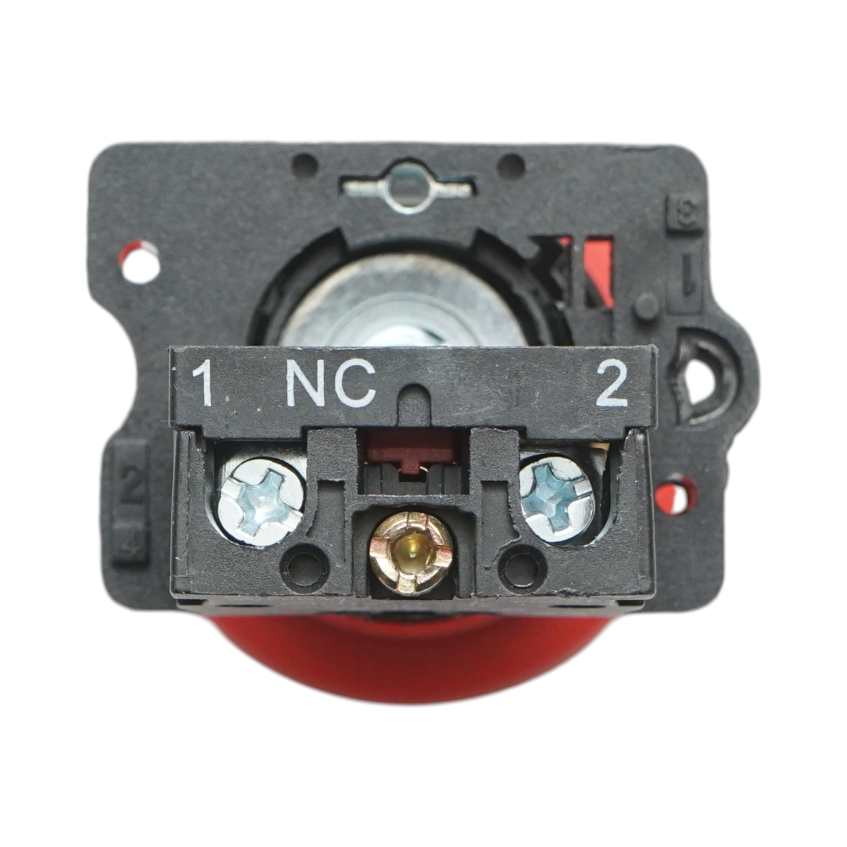 Pulsante di arresto di emergenza rosso con sblocco a rotazione e chiave 40 mm, 1 NC, 400 V/10 A LAY5 Breckner Germany - immagine 5