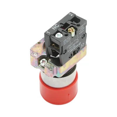 Pulsante di arresto di emergenza rosso con sgancio a rotazione 1NC, 400V/10A, 30mm LAY5 Breckner Germany - immagine 4