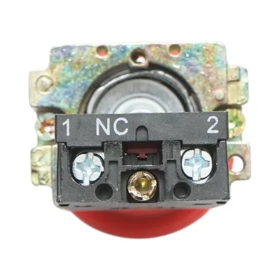 Pulsante di arresto di emergenza rosso con sgancio a rotazione 40 mm, 1 NC, 400 V/10 A, LAY5 Breckner Germany - immagine 5