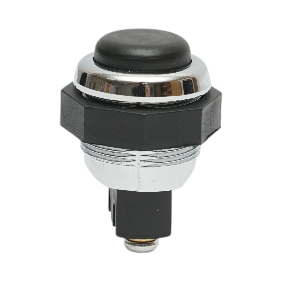Pulsante di avviamento 12V/10A–24V/5A nero con 2 pin universale - immagine 2