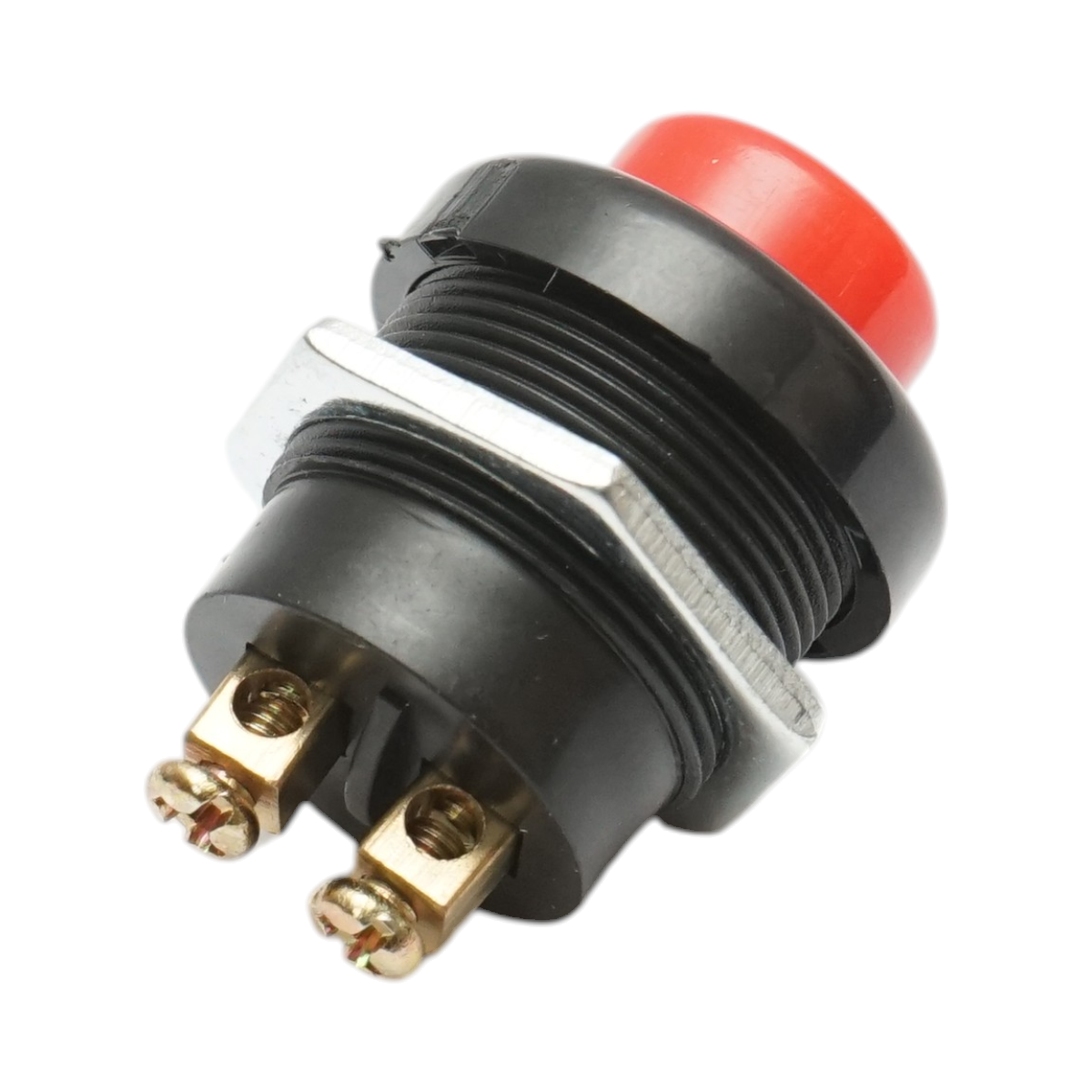Pulsante di avviamento rosso universale a 2 pin 12V/10A–24V/5A - immagine 3