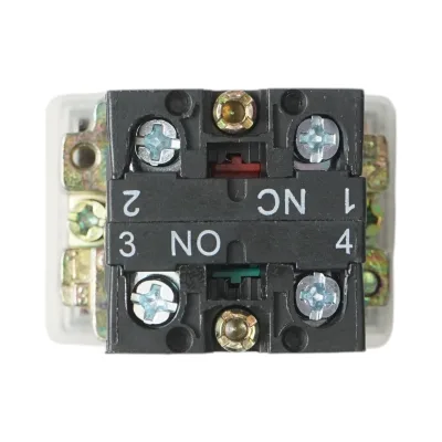 Pulsante di comando a doppia testa con coperchio protettivo 1NO+1NC, 400V/10A, IP65 Breckner Germany - immagine 4