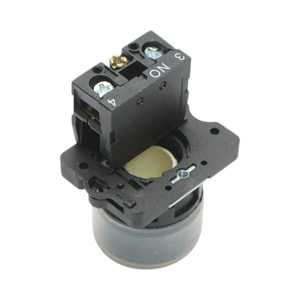Pulsante di comando bianco con coperchio protettivo 1NO, 400V/10A, LAY5-EP11, IP65 Breckner Germany - immagine 3