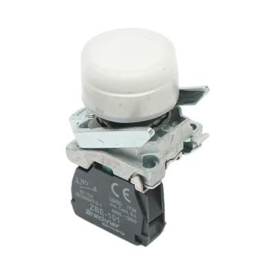 Pulsante di comando bianco con coperchio protettivo IP65 1NO, 22mm TB4-BP11 Breckner Germany - immagine 3