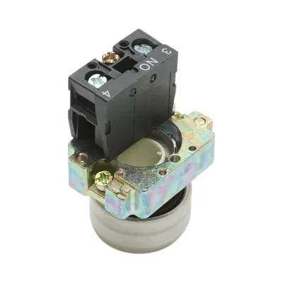 Pulsante di comando bianco con protezione IP65, 1NO, 400V/10A, LAY5 Breckner Germany - immagine 4