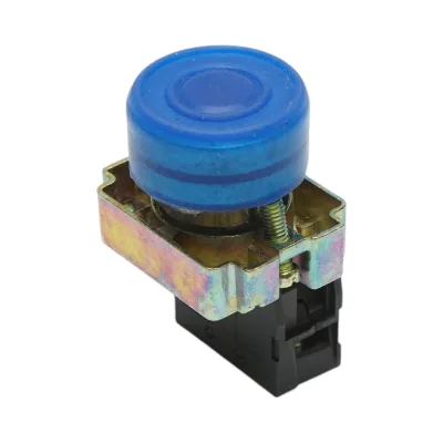 Pulsante di comando blu con coperchio protettivo 1NO, 400V/10A, LAY5, IP65 Breckner Germany - immagine 5
