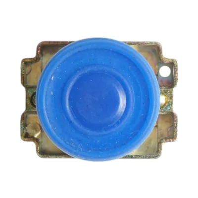 Pulsante di comando blu con coperchio protettivo 1NO, 400V/10A, LAY5, IP65 Breckner Germany - immagine 2