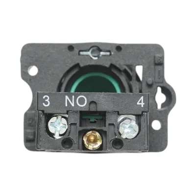 Pulsante di comando con coperchio di protezione verde IP65, 1NO, 400V/10A, LAY5-EP31 Breckner Germany - immagine 4