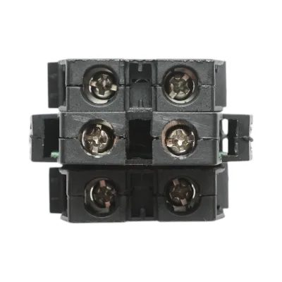 Pulsante di comando convesso illuminato 220V AC LED giallo con ritorno 1NO+1NC, 10A/600V AC, 1A/250V DC LA42 Breckner Germany - immagine 5