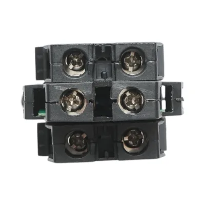 Pulsante di comando convesso illuminato 24V AC/DC LED giallo con ritorno 1NO+1NC, 10A/600V AC, 1A/250V DC LA42 Breckner Germany - immagine 5