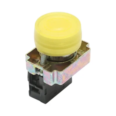 Pulsante di comando giallo con protezione IP65, 1NO, 400V/10A, LAY5 Breckner Germany - immagine 4