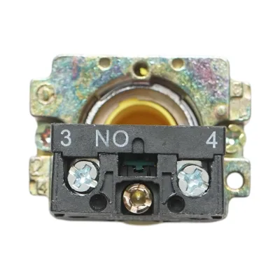 Pulsante di comando giallo con protezione IP65, 1NO, 400V/10A, LAY5 Breckner Germany - immagine 5
